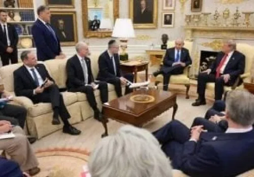 ترامب ونتنياهو يختتمان اجتماعًا سريًا في البيت الأبيض دون الكشف عن التفاصيل